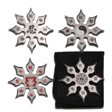 Set of 4 Throwing Stars SE 4L