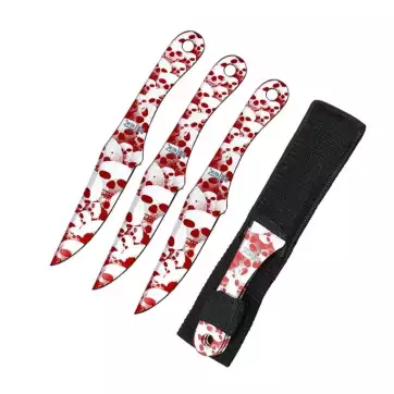 TK 55385-SKRD RD SKULL KNIVES