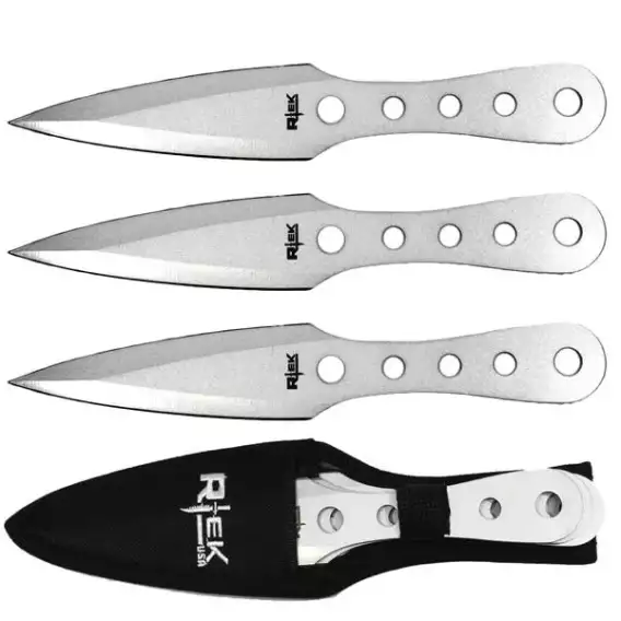 TK 777-310SL 10" RTEK THROWING KNIVES SET