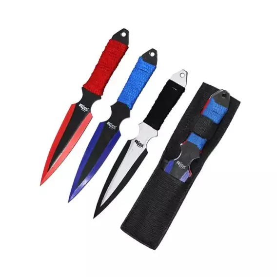 TK 805-310TB 10" Patriotic USA Throwing Knives