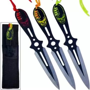 TK9121-80A-3 Skulls Double Edge Set