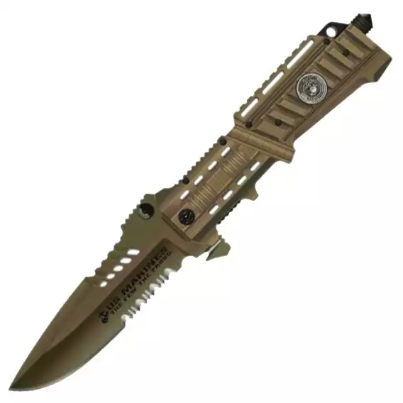 U.S. Marines by MTech USA M A1000 SPRING ASSISTED KNIFE - Image 2