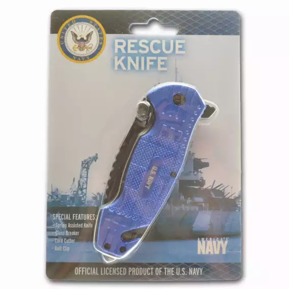 U.S. NAVY UN02 SPRING ASSISTED KNIFE - Image 2