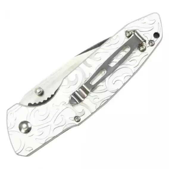 Wartech Spring Assisted Aluminum Handle Pocket Knife - Image 2
