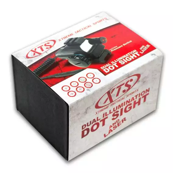 XTS HD-11  DOT SIGHT AND RED LASER COMBO - Image 6