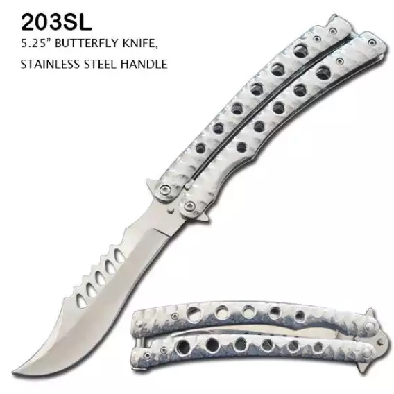 5.25" BUTTERFLY KNIFE -203 SERIES - Image 2