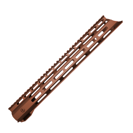 XTS-MLK15: 15" M-LOK Anodized Rail (SLANT NOSE) - Image 6