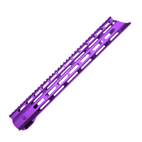 XTS-MLK15: 15" M-LOK Anodized Rail (SLANT NOSE) - Image 5