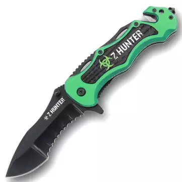 Z HUNTER ZB 018 SPRING ASSISTED KNIFE