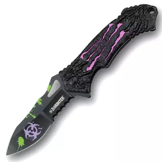 Z HUNTER ZB 040 SPRING ASSISTED KNIFE - Image 3
