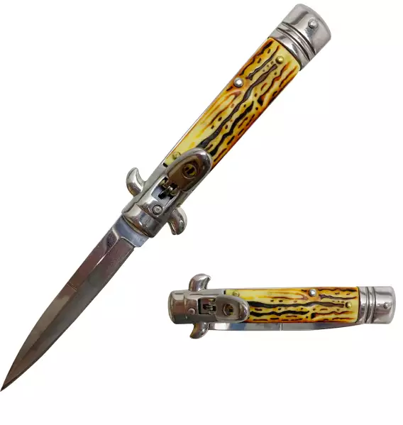 8" STILETTO AUTO KNIFE (6 Styles) - Image 4