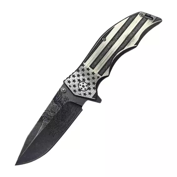 8.5" Stonewashed US Flag - Image 2