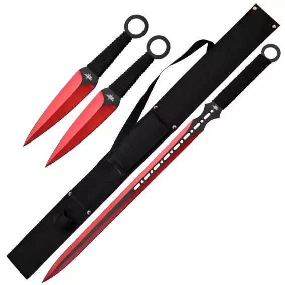 Fantasy Sword & Throwing Knives Set - Image 5