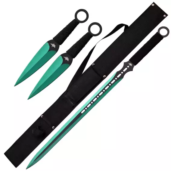 Fantasy Sword & Throwing Knives Set - Image 3