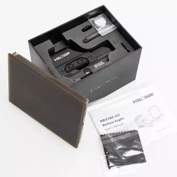 Holosun HE510C-GR Green Dot Sight with Solar Panel - Image 6