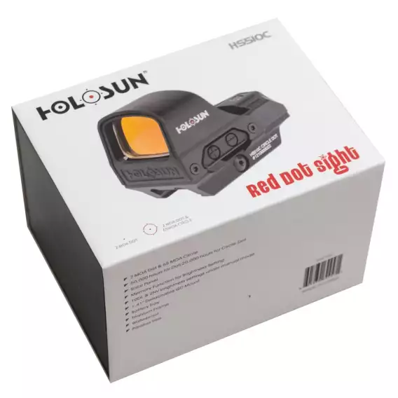 Holosun HS510C Red Dot Sight with Solar Panel - Image 4