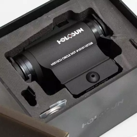 Holosun HS515CU Red Dot Sight with Solar Panel - Image 4