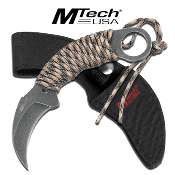 MTech USA MT670 Wrapped Tactical Karambit Knife