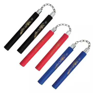 NUNCHUCKS DRAGON FOAM PADDED 802