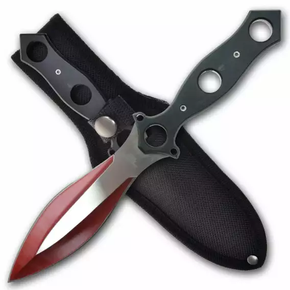 Perfect Point 9"  Two Tone Throwing Knife Set PP 089-2 - Image 3