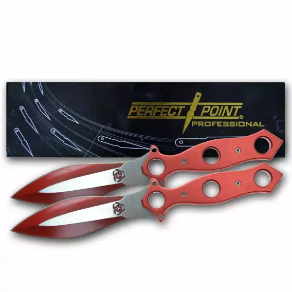 Perfect Point 9"  Two Tone Throwing Knife Set PP 089-2 - Image 5