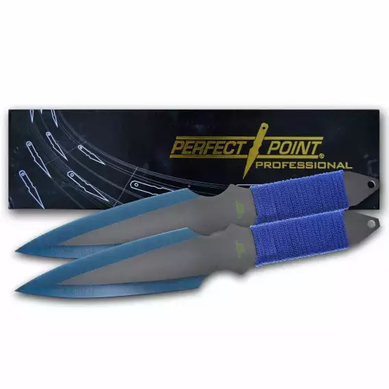 Perfect Point 9" Cord Wrap Throwing Knife Set PP 080-2 - Image 2