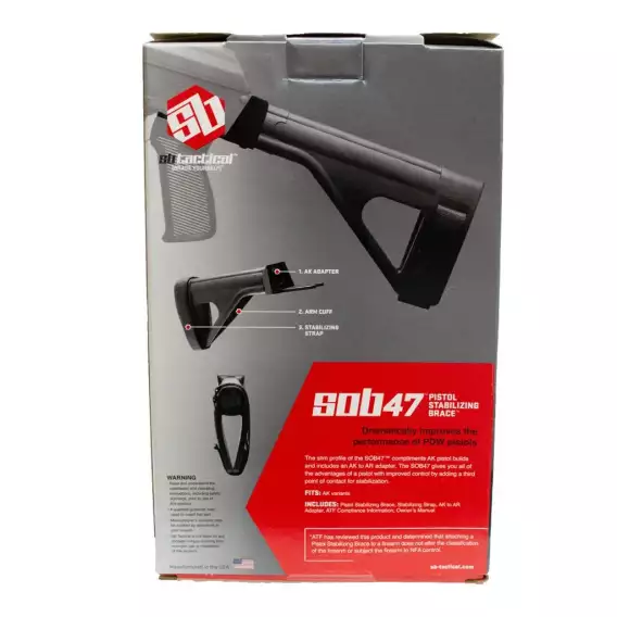 SB Tactical Pistol Stabilizing Brace SOB47 - Image 2