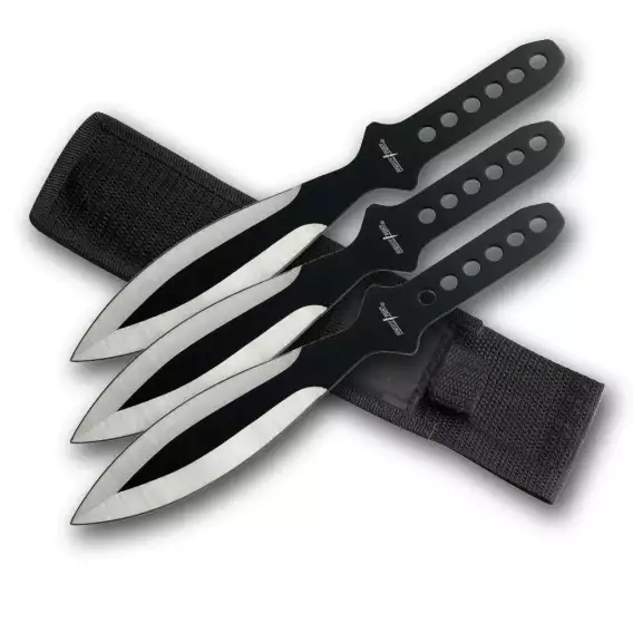 Set of 3 - 9" Throwing Knives PP 114-3SB