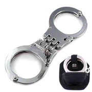 DOUBLE LOCK HANDCUFFS STAINLESS STEEL 4803T