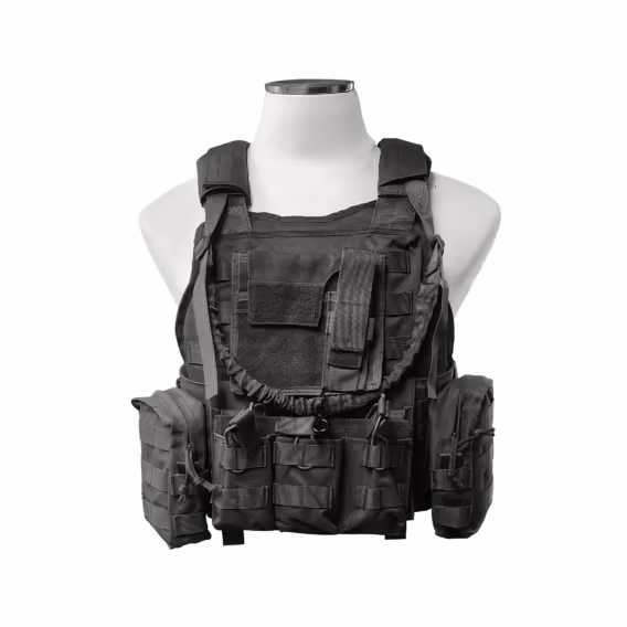 AL 003 – TACTICAL PLATE CARRIER VEST With MOLLE - Image 3