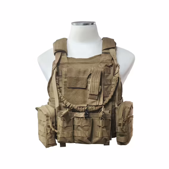 AL 003 – TACTICAL PLATE CARRIER VEST With MOLLE - Image 4