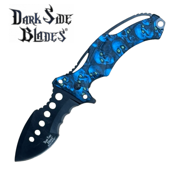 DARK SIDE BLADES DS-A020 Spring Assisted - Skull Collection - Image 3