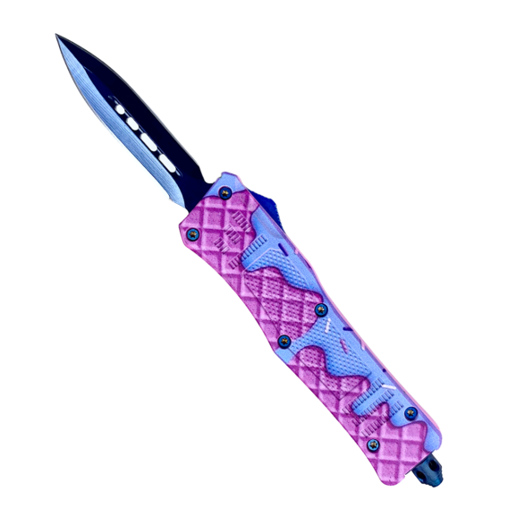 Ice Cream-Themed OTF Automatic Knife – 6.75" Dagger Blade - Image 3