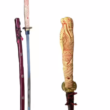 BWS03 Ornate Red Dragon Sword