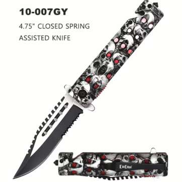 10-007GY Skull Rescue Folder