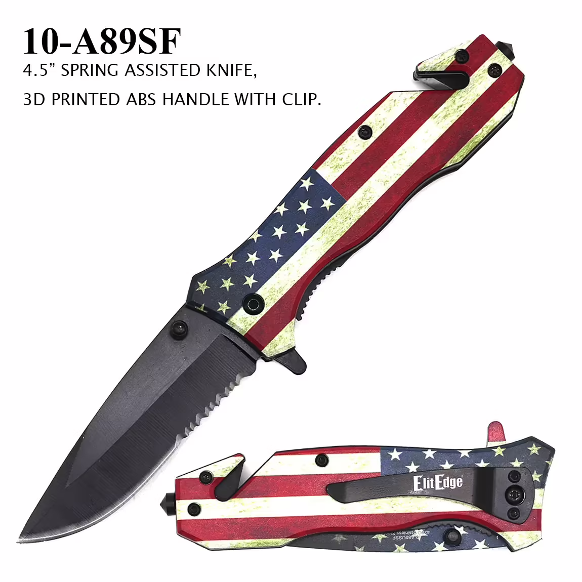 10-A89SF American Flag Knife