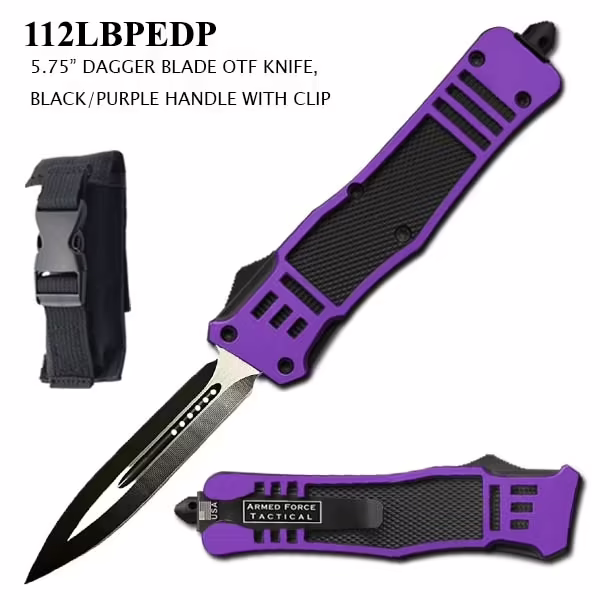 112LBPEDP 5.75" DAGGER BLADE OTF