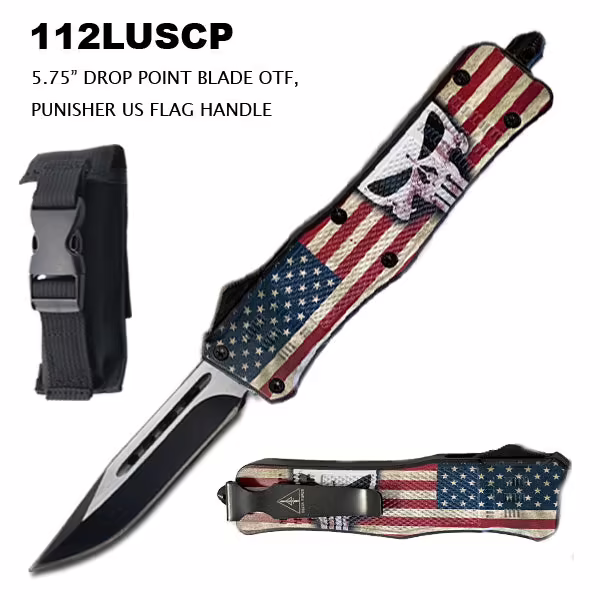 112LUSCP 8.75" OVERALL OTF KNIFE