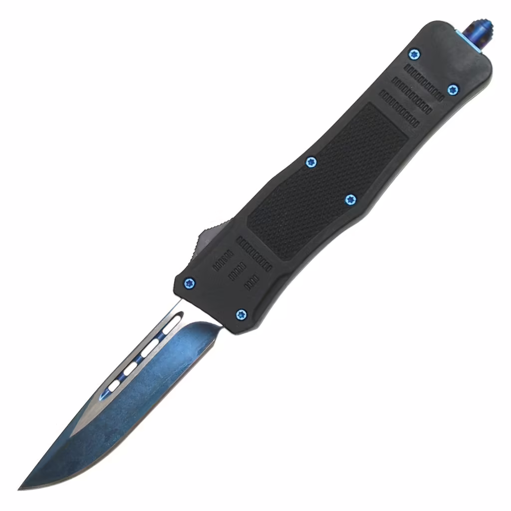 112MBLCP 8" OVERALL OTF KNIFE WITH SHEATH