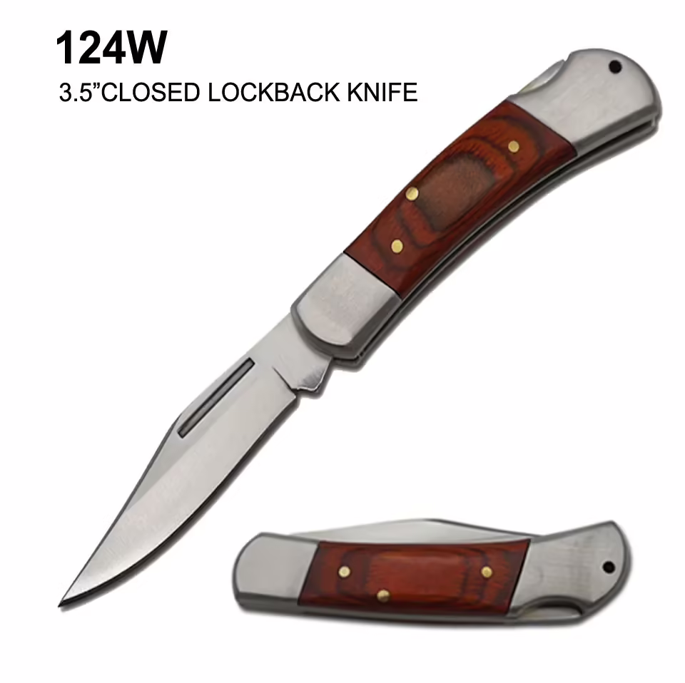 24W LOCK BACK POCKET KNIFE