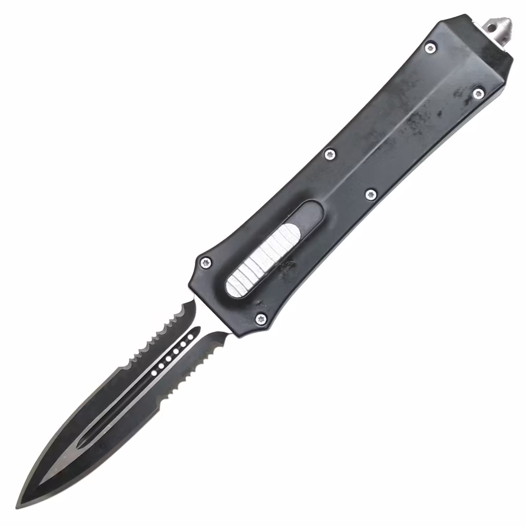 127BKDS 9" OVERALL OTF KNIFE WITH SHEATH