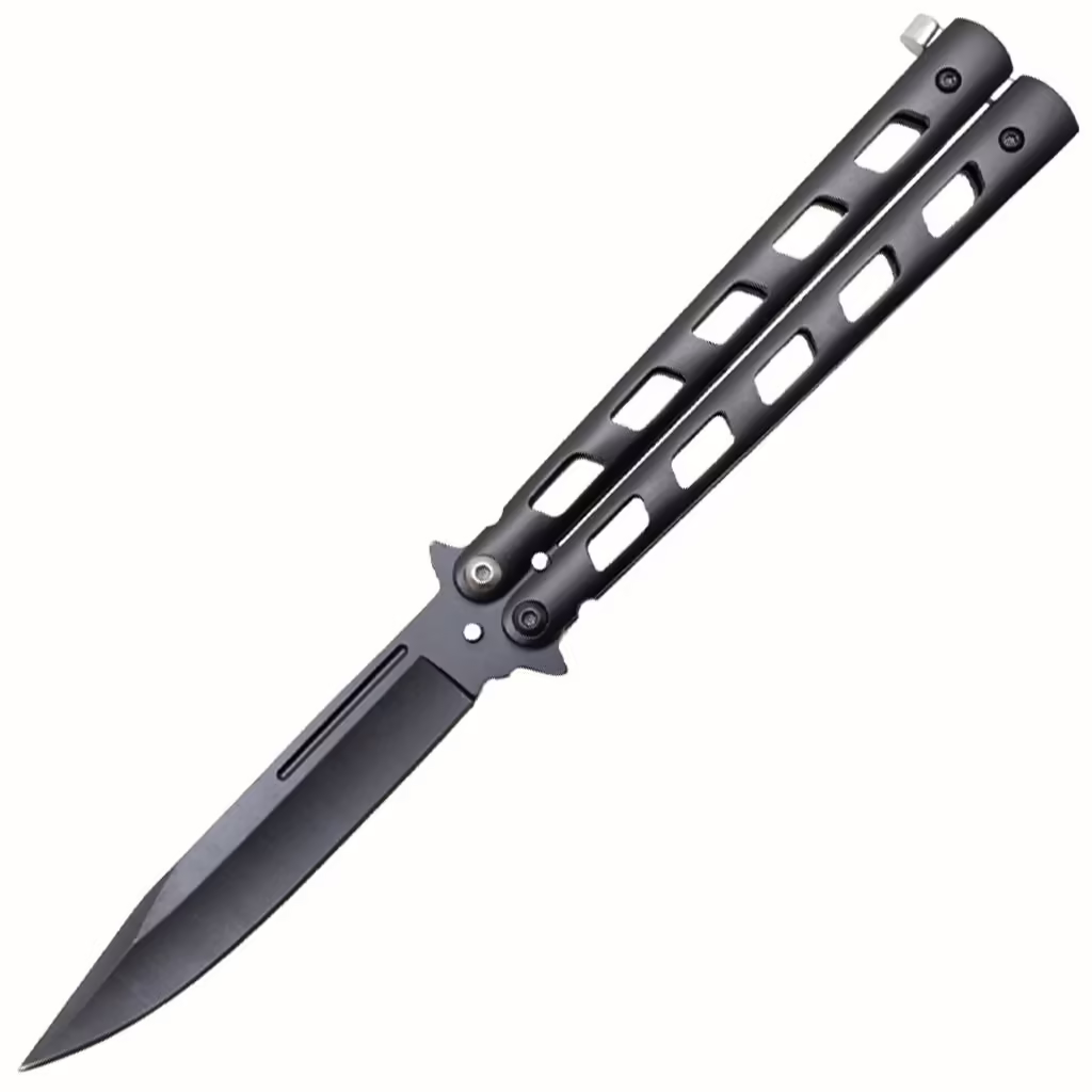 142BK Black Butterfly Knife