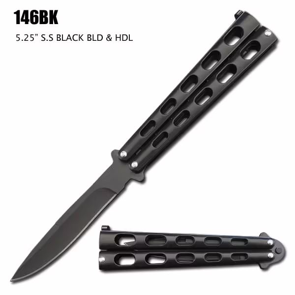 146BK BUTTERFLY KNIFE