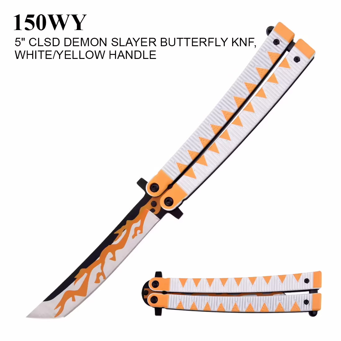 150WY DEMON SLAYER BUTTERFLY KNIFE