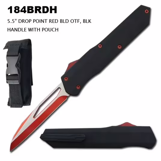 184BRDH DROP POINT OTF KNIFE
