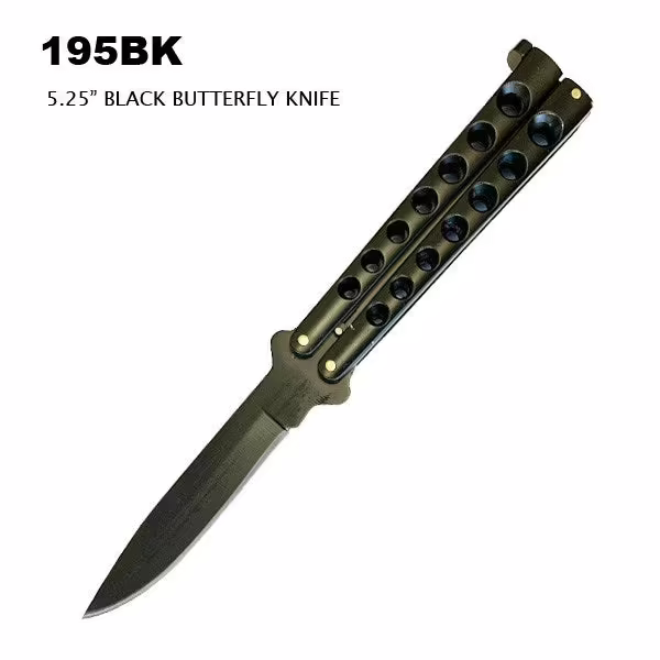 195 8.75" OVERALL BUTTERFLY KNIFE