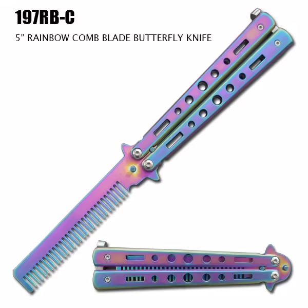 197RB-C COMB BUTTERFLY TRAINER