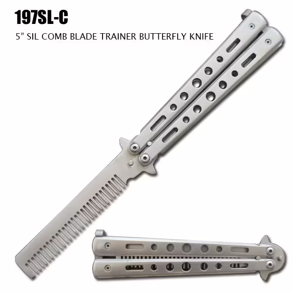 197SL-C COMB BUTTERFLY KNIFE