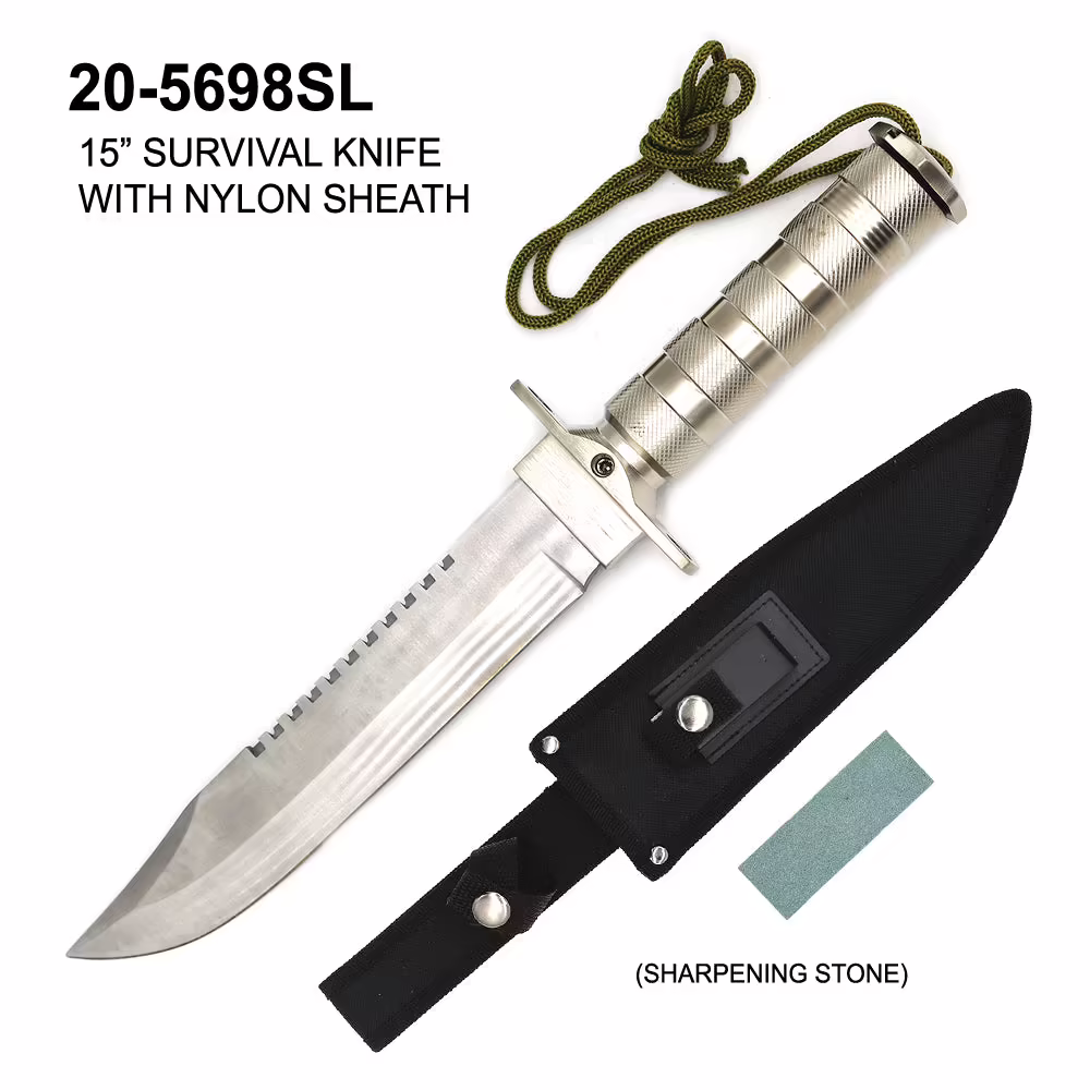 20-5698SL 15" SURVIVAL KNIFE