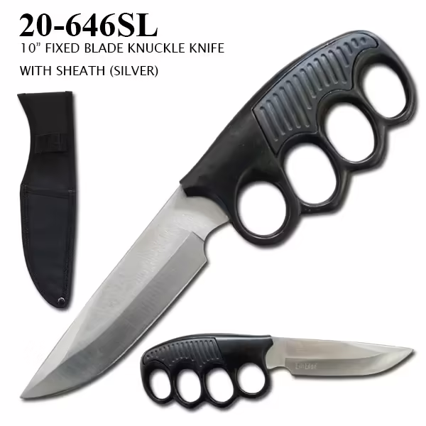 20-646SL 10" FIXED BLADE TRENCH STYLE KNIFE
